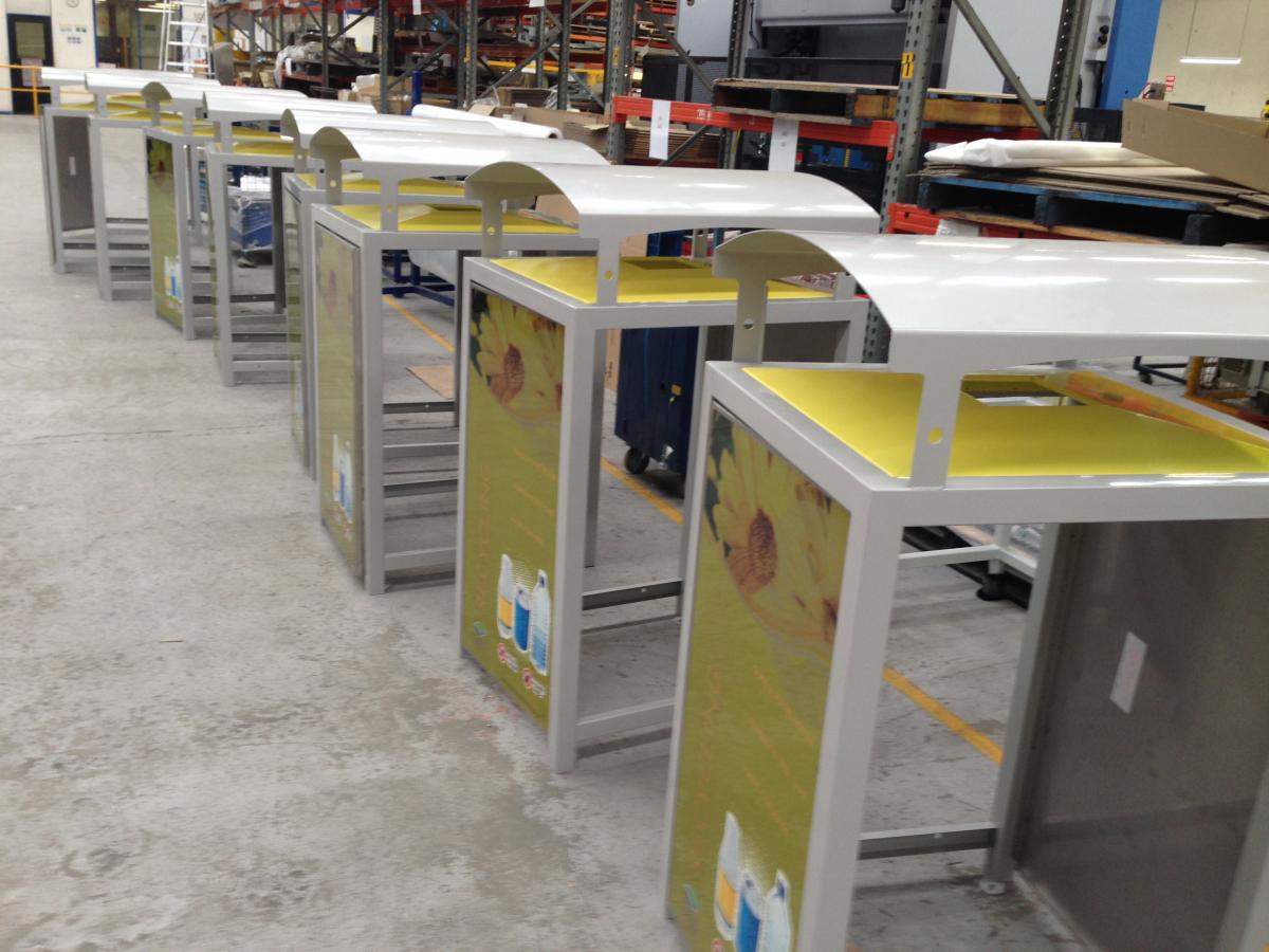 Bin Enclosures Sheet Metal Solutions - Catten Industries